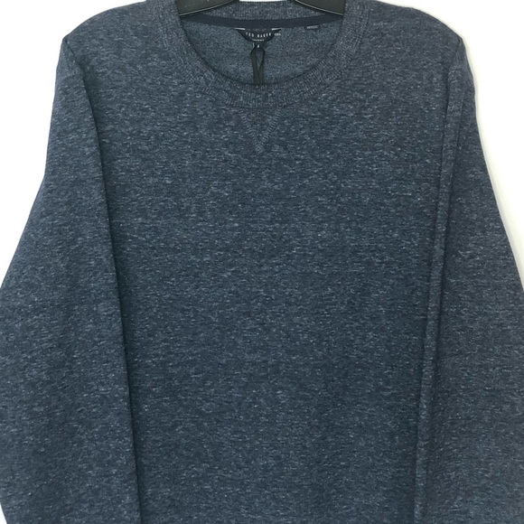 blue plain sweatshirt